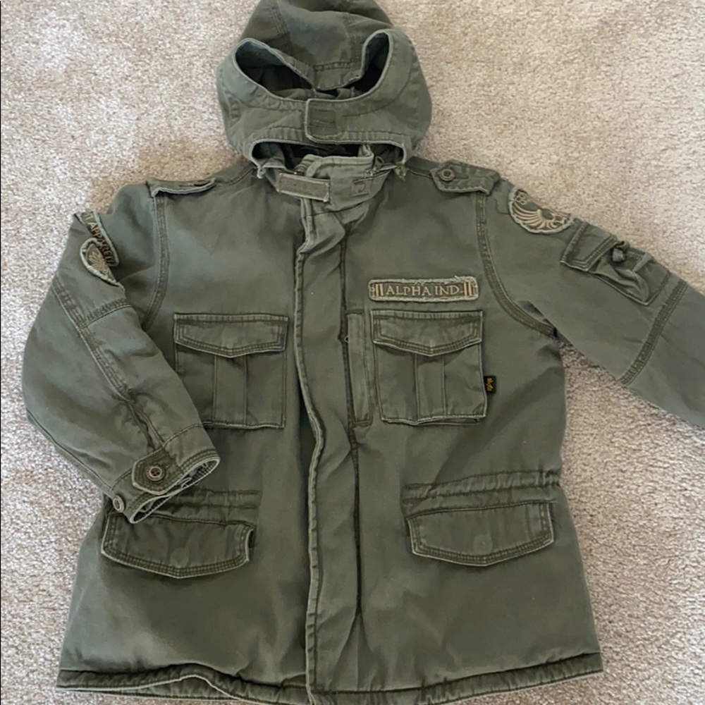 Alpha industries kids coat xs